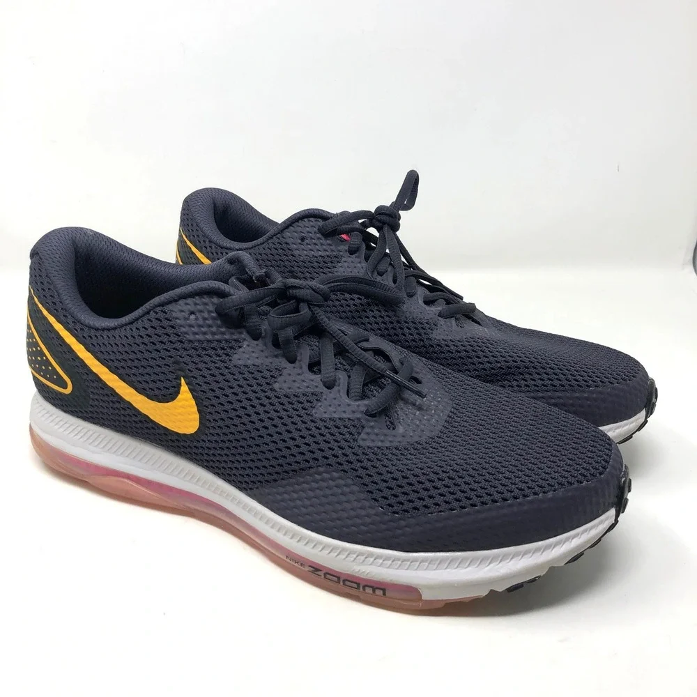 Nike‎ Zoom All Out Low 2 Sneakers Womens 12 Running Shoes Purple Yellow Gym
